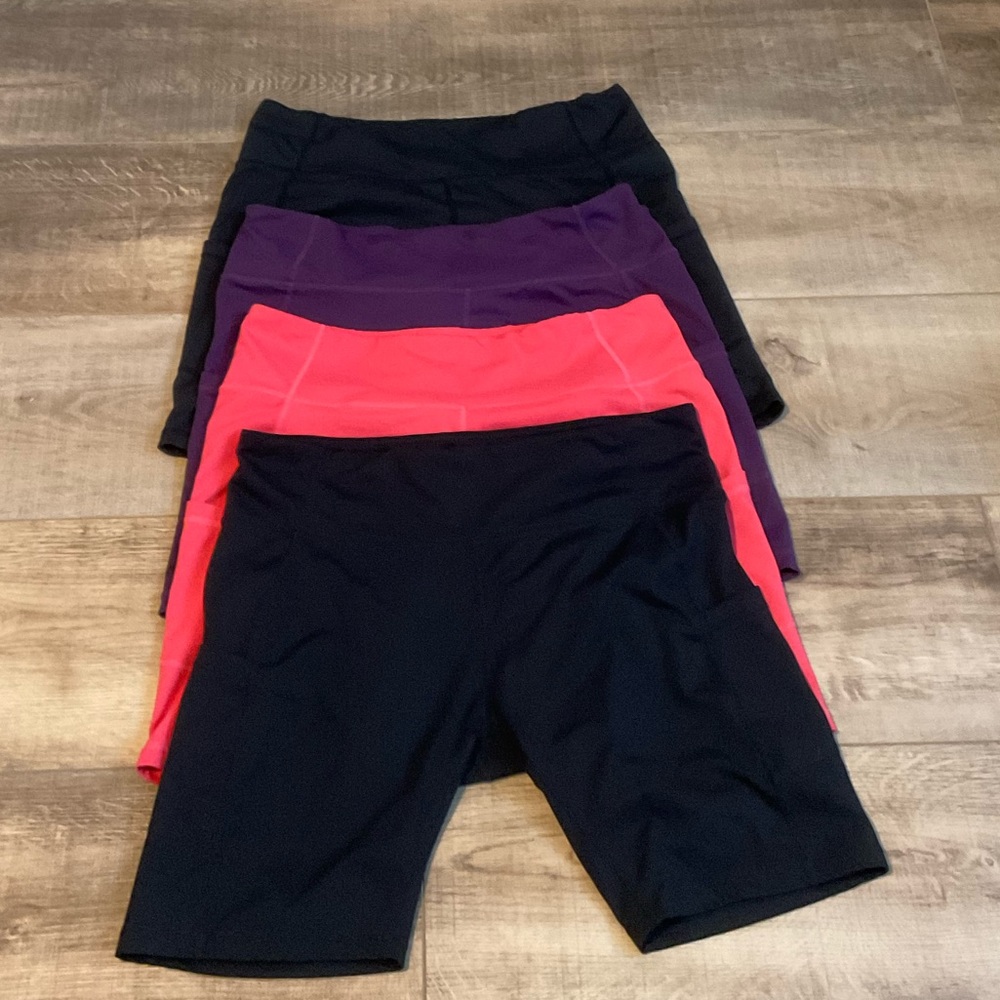Set of 4 Bike Shorts